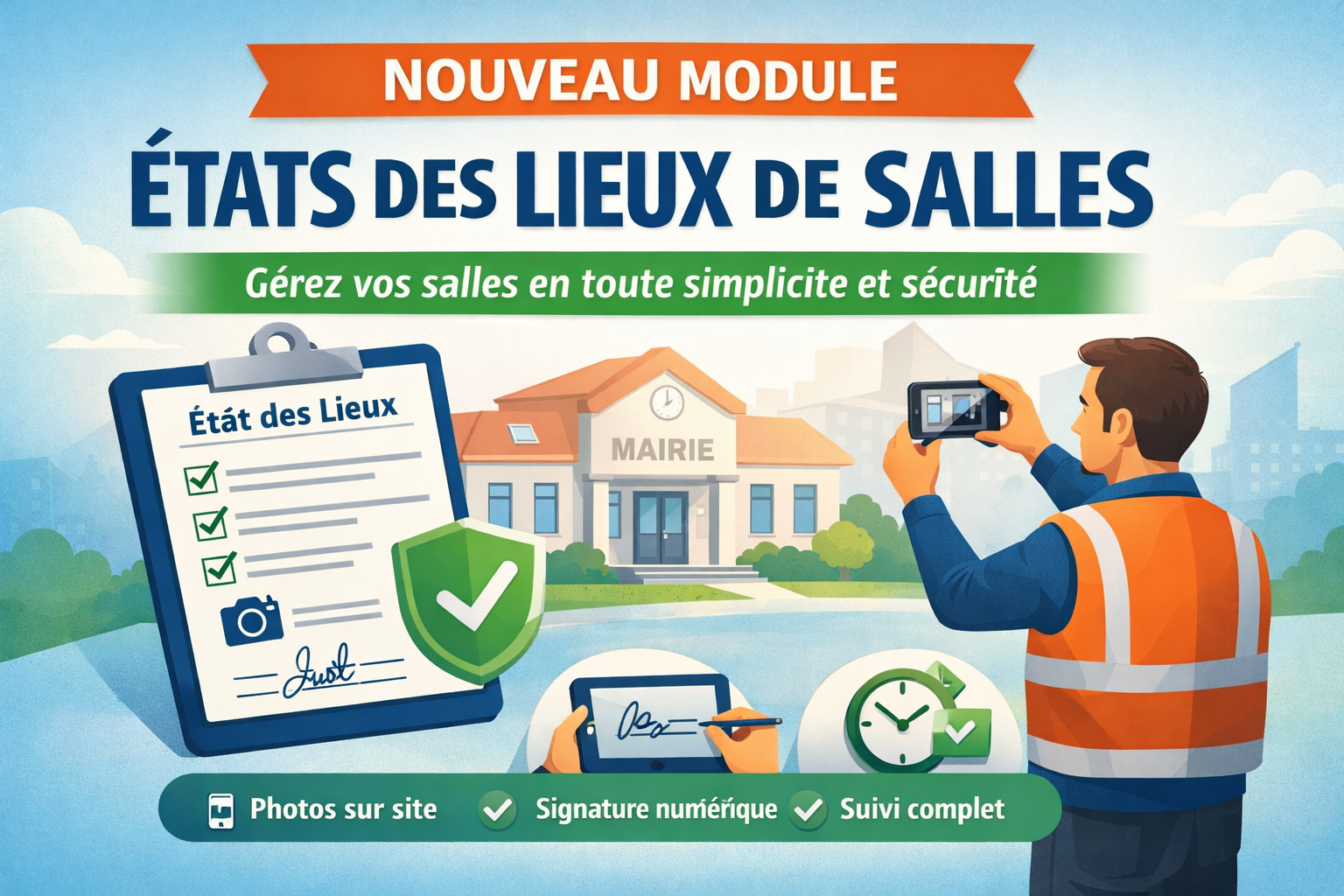 Résa.services : gérez vos états des lieux de salles, simplement et en toute sécurité