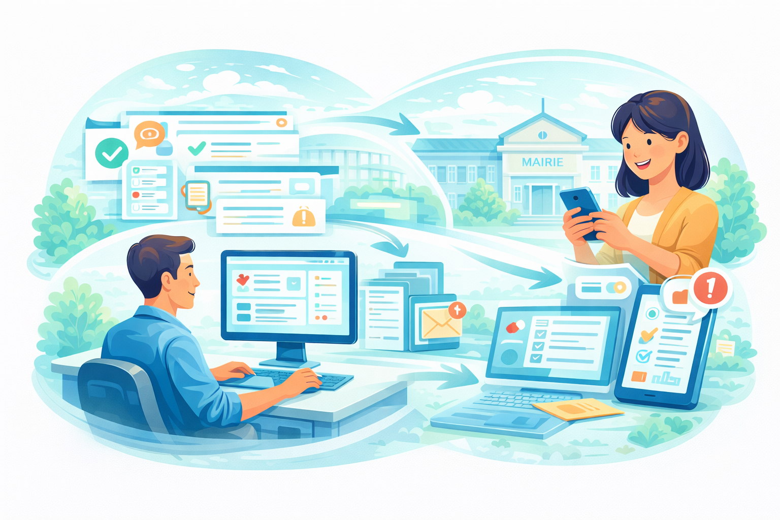 Simplifiez la gestion de la relation usager